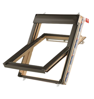 Keylite pine roof window